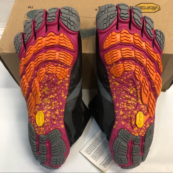Womens Fivefinger Bikila EVO Black Pink Waterproof - Picture 5 of 9